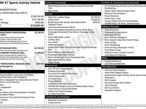 Used 2024 BMW X7 M60i w/ Executive Package image 24