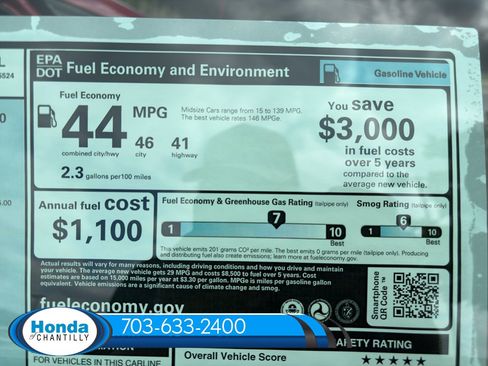 New 2026 Honda Accord Hybrid Sport-L FWD image 37