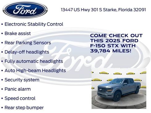 Certified 2025 Ford F150 STX AWD/4WD image 30