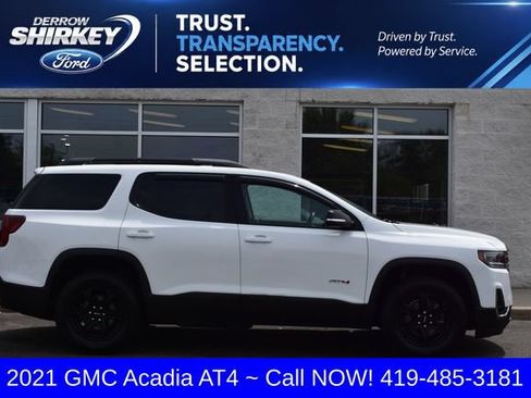 Used 2021 GMC Acadia AT4 w/ Trailering Package AWD/4WD image 3