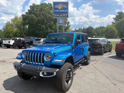 Used 2021 Jeep Wrangler Unlimited Sahara w/ Safety Group AWD/4WD image 1