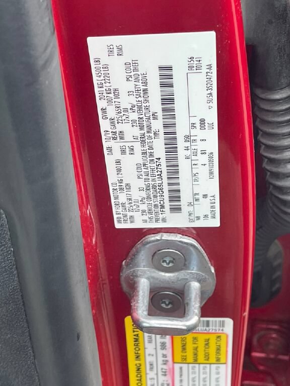 Used 2020 Ford Escape SE AWD/4WD image 36