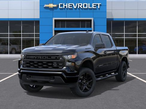 New 2026 Chevrolet Silverado 1500 Custom w/ Turbomax Blackout Package RWD image 30