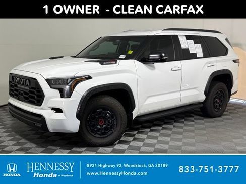 Used 2025 Toyota Sequoia TRD Pro AWD/4WD image 1