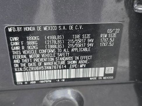 Used 2022 Honda HR-V EX image 13