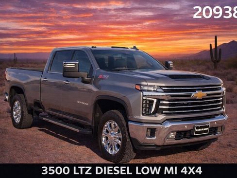 Used 2024 Chevrolet Silverado 3500 LTZ w/ LTZ Convenience Package image 1
