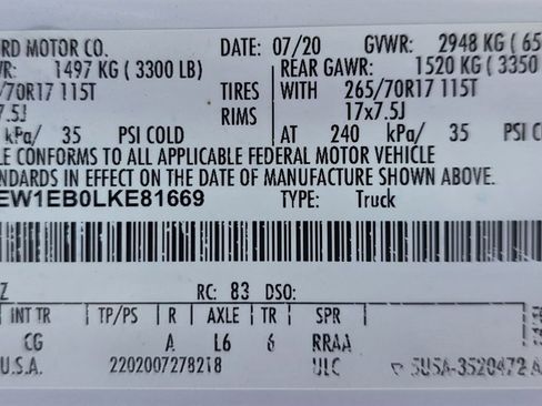 Used 2020 Ford F150 XL w/ XL Power Equipment Group image 35