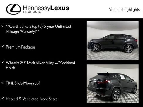 Used 2022 Lexus RX 350 FWD w/ Premium Package image 12
