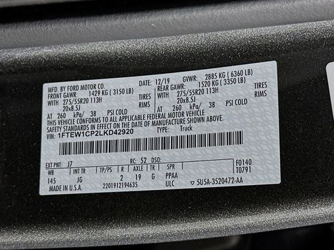 Used 2020 Ford F150 XL w/ Equipment Group 101A Mid RWD image 23