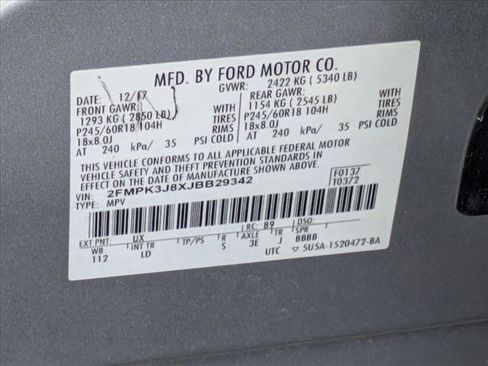 Used 2018 Ford Edge SEL w/ Equipment Group 201A FWD image 24