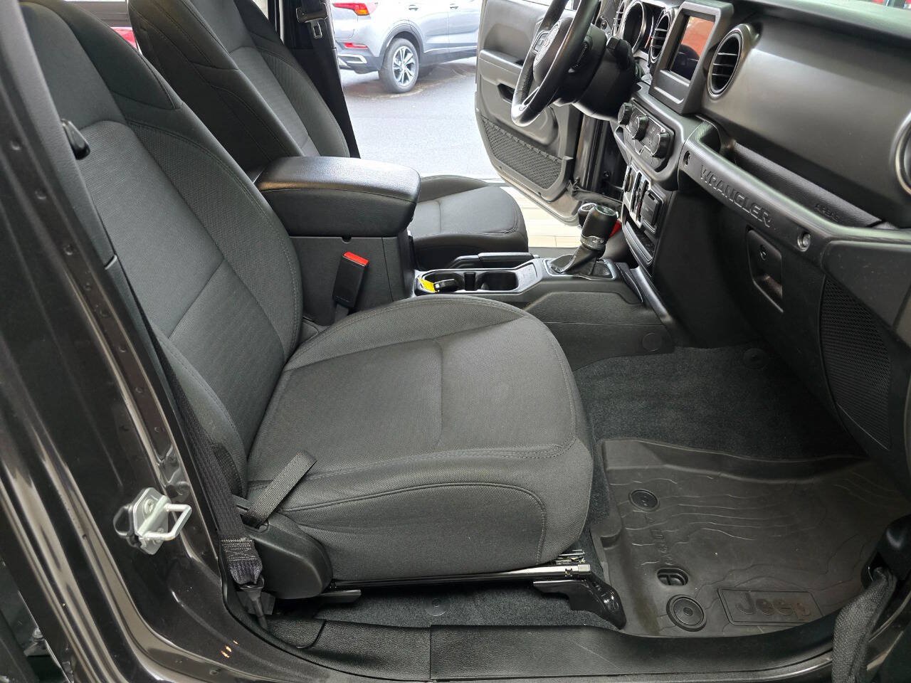 Used 2022 Jeep Wrangler Unlimited Sport AWD/4WD image 21
