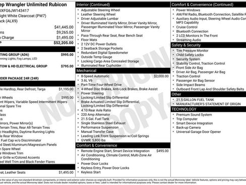 Used 2018 Jeep Wrangler Unlimited Rubicon w/ LED Lighting Group image 11