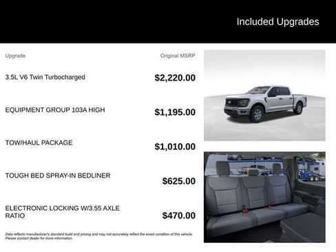 New 2026 Ford F150 XL w/ Equipment Group 103A High AWD/4WD image 5