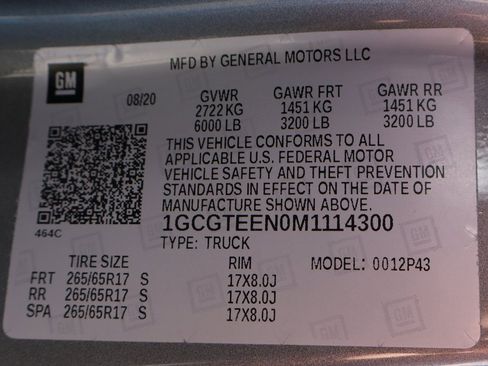 Used 2021 Chevrolet Colorado ZR2 w/ ZR2 Dusk Special Edition image 51