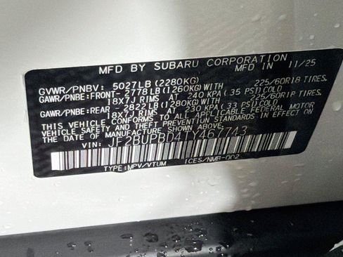 Used 2026 Subaru Outback Premium AWD/4WD image 40