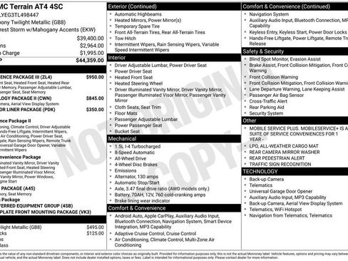 New 2026 GMC Terrain AT4 w/ Convenience Package III AWD/4WD image 44