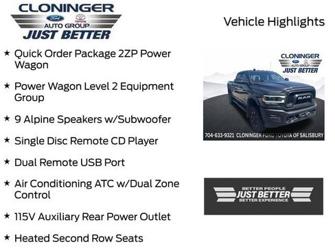 Used 2019 RAM 2500 Power Wagon AWD/4WD image 3