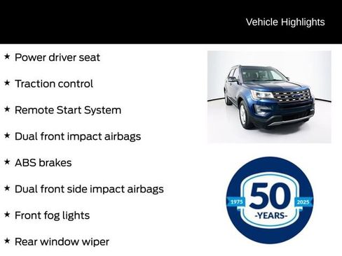 Used 2017 Ford Explorer XLT w/ Equipment Group 202A AWD/4WD image 26