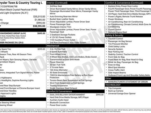 Used 2015 Chrysler Town & Country Touring-L w/ Driver Convenience Group image 12