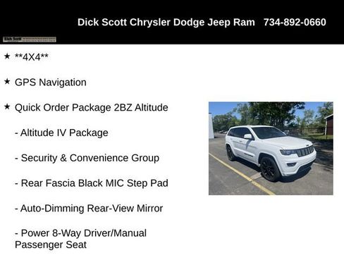 Used 2019 Jeep Grand Cherokee Altitude image 9