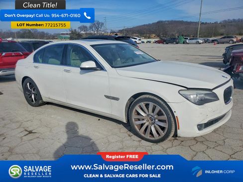 Used 2012 BMW 750i xDrive w/ Driver Assistance Pkg AWD/4WD image 5
