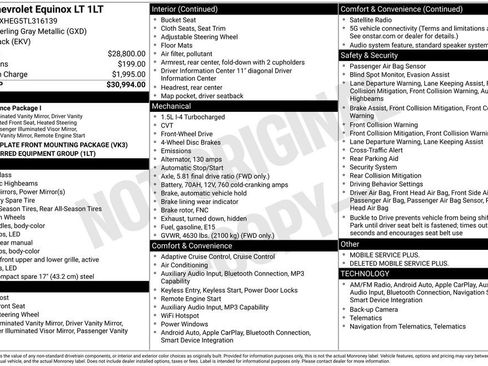 Used 2026 Chevrolet Equinox LT FWD image 31