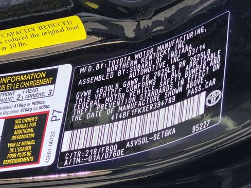 Used 2014 Toyota Camry XLE w/ Convenience Package FWD image 31