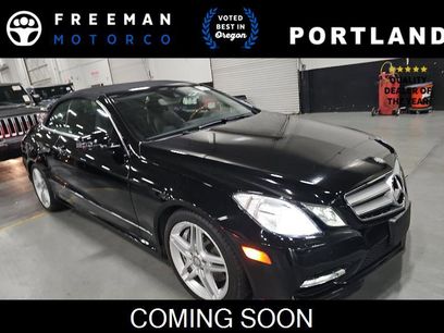 Used 2013 Mercedes-Benz E 550 Cabriolet