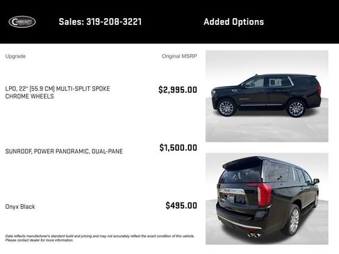 Certified 2021 GMC Yukon Denali AWD/4WD image 2