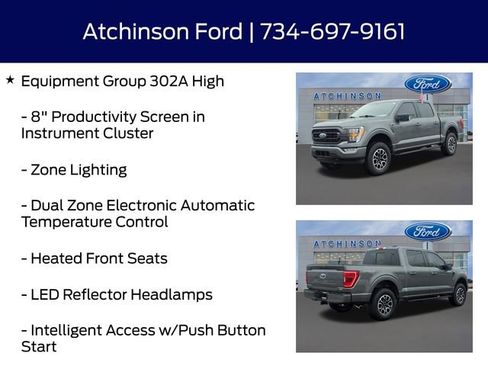 Certified 2023 Ford F150 XLT w/ Equipment Group 302A High image 16