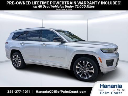 Used 2021 Jeep Grand Cherokee L Overland w/ Advanced Protech Group III AWD/4WD image 1