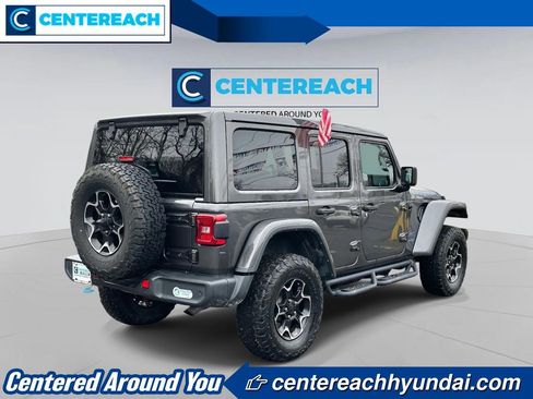 Used 2021 Jeep Wrangler Unlimited Rubicon 4xe w/ Cold Weather Group AWD/4WD image 4