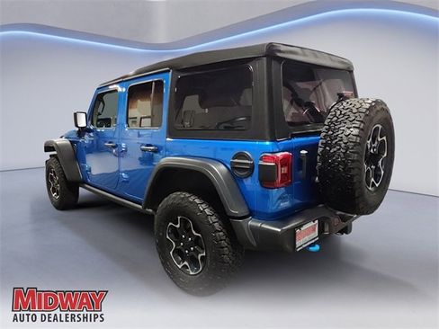 Used 2022 Jeep Wrangler Unlimited Rubicon 4xe w/ Safety Group image 3