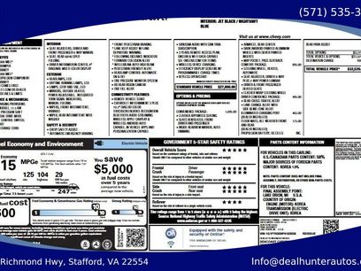 Used 2023 Chevrolet Bolt EUV LT w/ Convenience Package