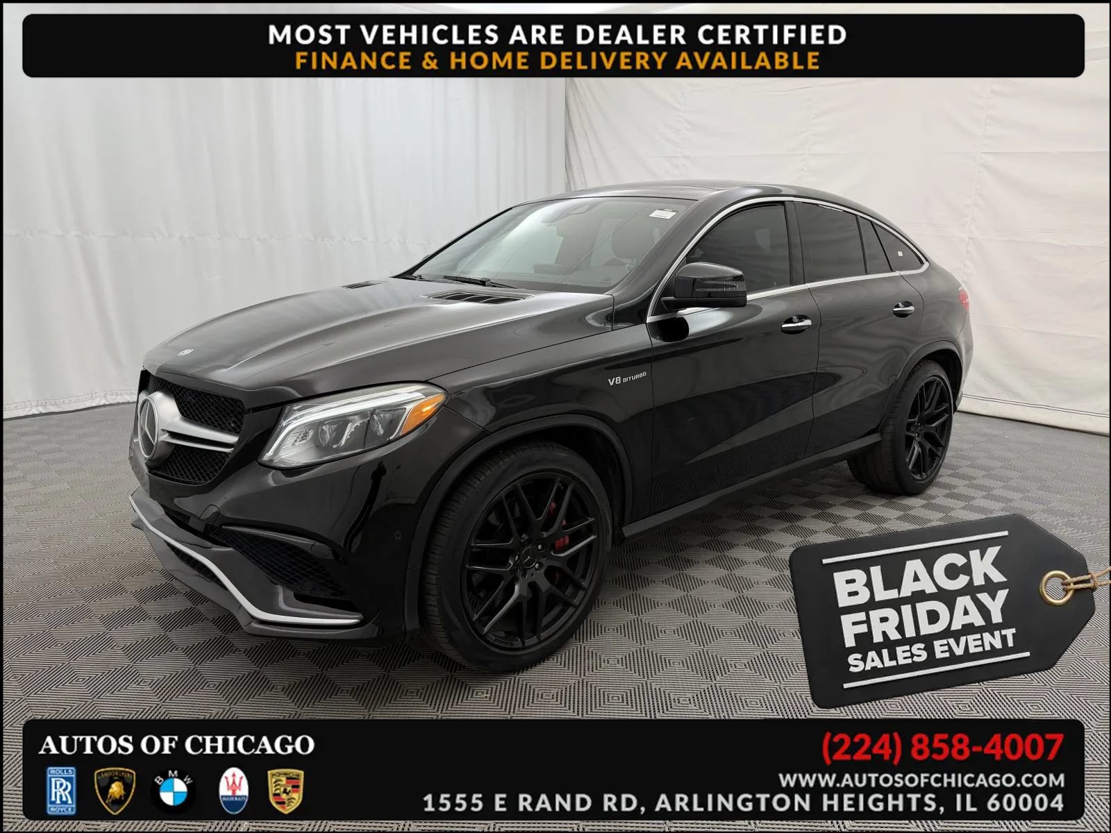 Used 2016 Mercedes-Benz GLE 63 AMG S image 1
