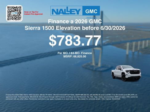 New 2026 GMC Sierra 1500 Elevation w/ Elevation Premium Package AWD/4WD image 7