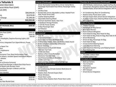 Used 2024 Kia Telluride S w/ S Sunroof Package image 32