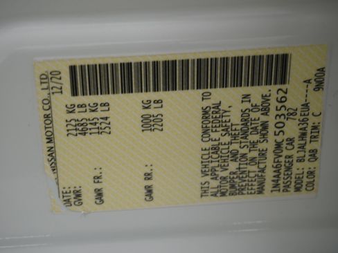 Used 2021 Nissan Maxima Platinum w/ Sport Mat Group image 34