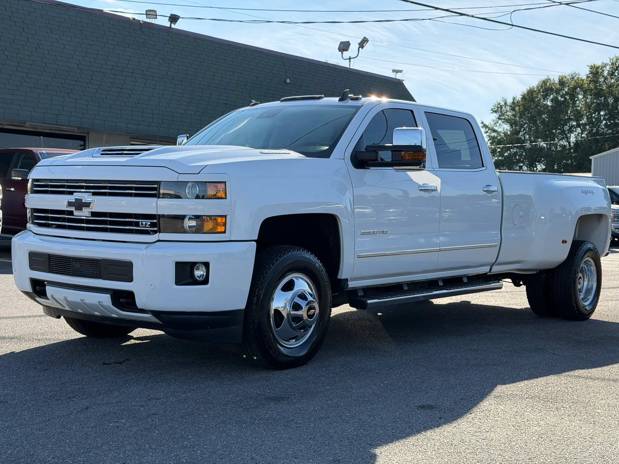 Used 2017 Chevrolet Silverado 3500 LTZ w/ Duramax Plus Package AWD/4WD image 9