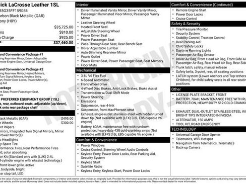 Used 2015 Buick LaCrosse Leather image 13