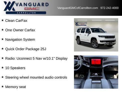 Used 2024 Jeep Wagoneer Series II w/ Flexible Seating Group AWD/4WD image 6