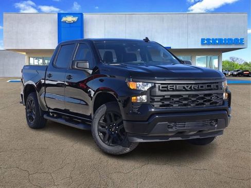 New 2026 Chevrolet Silverado 1500 Custom w/ Turbomax Blackout Package image 1
