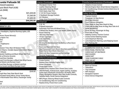 New 2026 Hyundai Palisade SE image 2