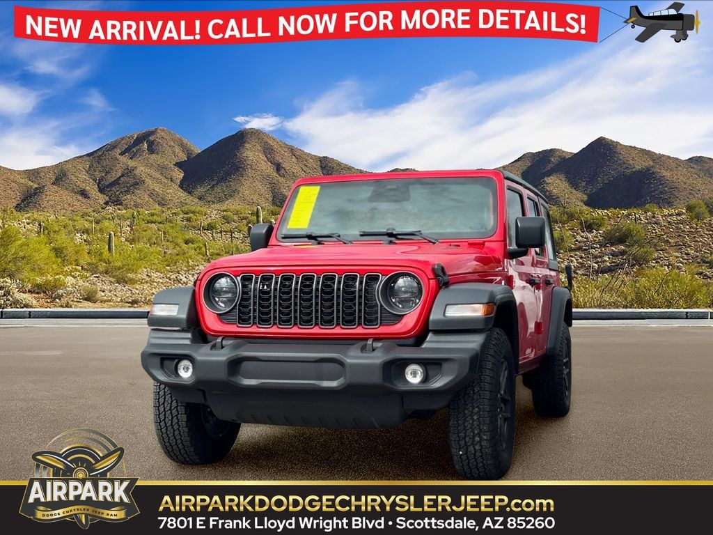 Certified 2026 Jeep Wrangler Unlimited Sport AWD/4WD image 1