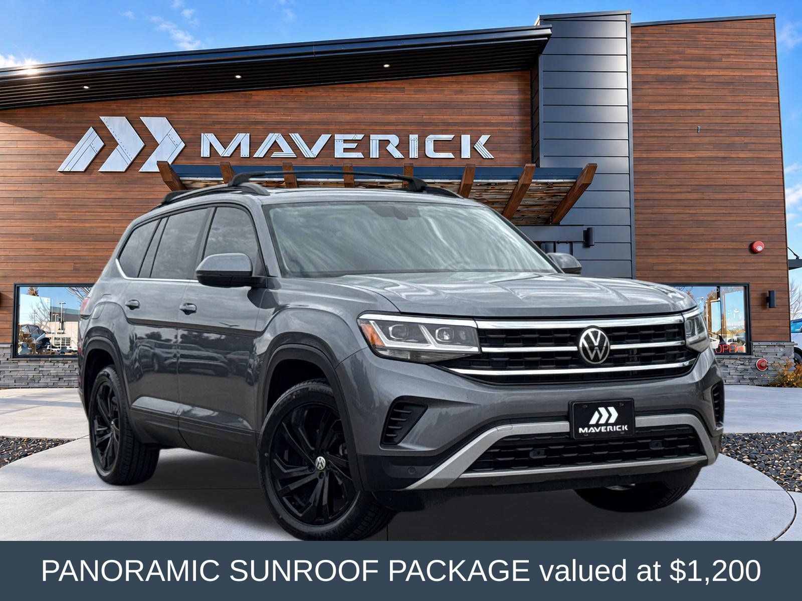 Used 2022 Volkswagen Atlas SE w/ Panoramic Sunroof Package AWD/4WD image 1