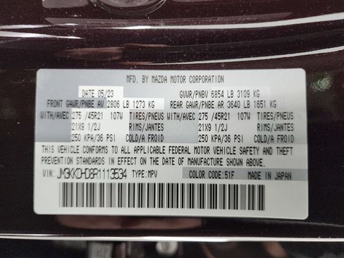 Used 2024 MAZDA CX-90 3.3 Turbo w/ Premium Package image 56