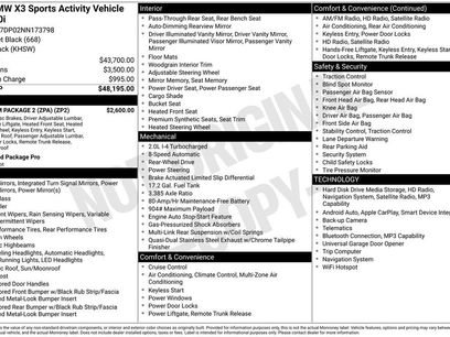 Used 2022 BMW X3 sDrive30i w/ Premium Package 2 (ZPA)