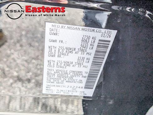 New 2026 Nissan Pathfinder SV image 30