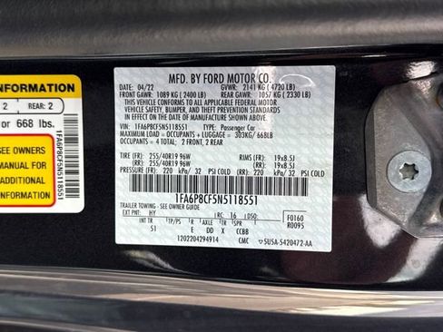 Used 2022 Ford Mustang GT Premium w/ Equipment Group 401A image 20