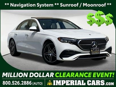Used 2025 Mercedes-Benz E 350 4MATIC Sedan